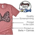 thumbnail image 6 of Minnie Leopard Bow Shirt, Animal Kingdom Shirt, Safari Shirt Casual Short Sleeve Shirt (XX Large, Mauve), 6 of 7