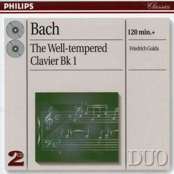 Friedrich Gulda - Well-Tempered Clavier Book 1 - Classical - CD