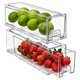 thumbnail image 1 of Frigorífico Drawers Sorbus Clear, apilable, paquete de 2, 1 of 7