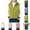 Green, variant on YOUYEDIAN Fleece Vest Jacket for Boys Fall Winter Sleeveless Lapel Zip up Coat