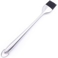 thumbnail image 5 of Barbeque Oil Brush Basting Brush Barbeque Sauce Brush Handle Tool Silicone Brush Grill Brush Silver Bbq Meat Brush, 5 of 5