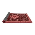 thumbnail image 2 of Ahgly Company Indoor Square Medallion Red Traditional Area Rugs, 3' Square, 2 of 4