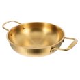 thumbnail image 1 of MasteelfCA Mini Poêle Classique en Acier Inoxydable pour Tous les Jours - Diamètre Intérieur 22cm (Argent), 1 of 7