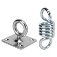 thumbnail image 4 of Ganchos para Hamacas Columpio de Acero Inoxidable Soporte para Hamaca Gancho de Suspensión Colgador para Columpio Hebilla Kit de Montaje en Techo ANGGREK Otros, 4 of 8