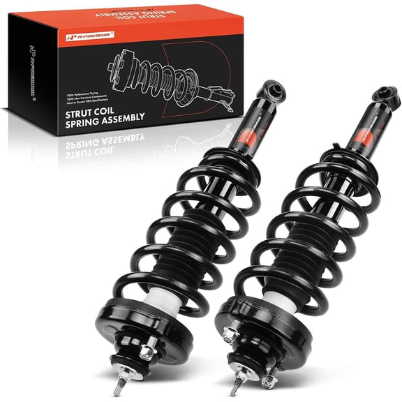 A-Premium Rear Complete Strut & Coil Spring Assembly Compatible with Dodge Journey 2011-2019, 2-PC Set
