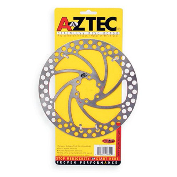 Aztec Replacement Bike Disc Brake Rotor (203mm)