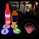 thumbnail image 4 of Pegatinas luminosas para botella, luces LED de 6cm, 5/1 piezas, posavasos para Navidad, Bar, KTV, fiesta de boda, cóctel, Copas de bebida, decoración de florero, 4 of 4