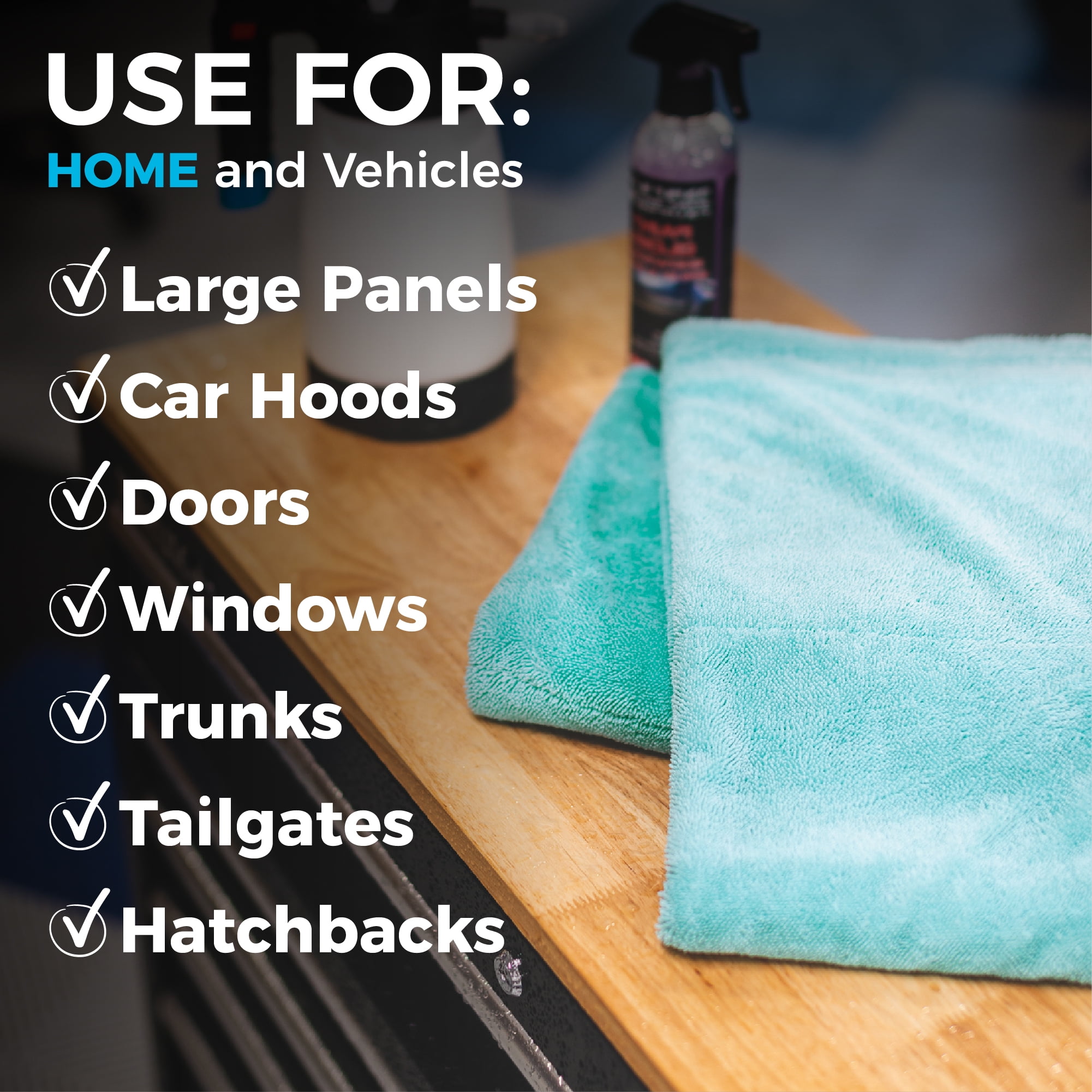 The Rag Company - The Liquid8r - Car Drying Towel - 1100gsm