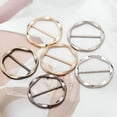 thumbnail image 5 of TELOLY 6Pcs Scarf Ring Clip T Shirt Tie Clips for Women Metal Tshirt Waist Tightener Buckle Clothing Accessories, 5 of 7