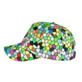 thumbnail image 5 of Daiia Colorful Tie Dye Stained Glass print Baseball Cap Men Women Golf Dad Hat Adjustable Original Classic Low Profile Hat Unconstructed Plain Cap, 5 of 9