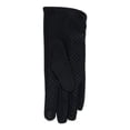 thumbnail image 2 of Time and Tru Women's Ruched Driving Gloves, Black Soot, One Size, 2 of 2