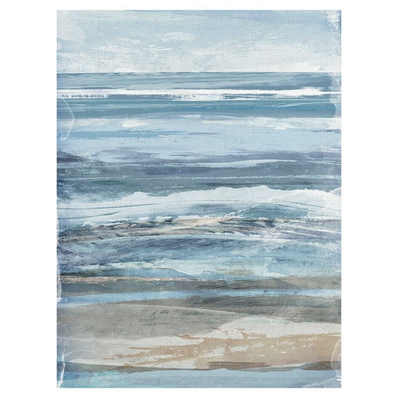 Watercolor Coastal by Willowbrook Fine Art Canvas Art Print