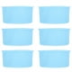 thumbnail image 1 of 6 moldes de silicona para pasteles y magdalenas (azul), 1 of 6