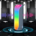 thumbnail image 2 of Outdoor Bluetooth Speakers,Wireless Speaker Bluetooth Bluetooth 5.3 Home Wireless Speaker Cool Light Effect Two Speaker Sound Quality Clear Long Range Outdoor Mini Card Insertion Subwoofer, 2 of 8