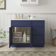 thumbnail image 5 of 39" Freestanding Bathroom Vanity Cabinet without Top in Blue, 5 of 6