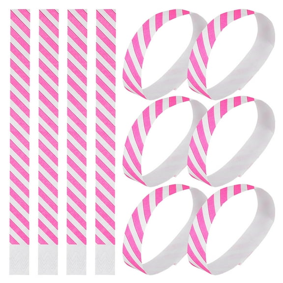 FRCOLOR 100pcs Paper Wristbands Disposable Paper Wristbands Event Wristbands Party Wristbands Concert Wristbands Paper Wristbands