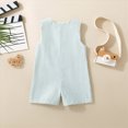 thumbnail image 3 of Baby Onesies Boy Infant Baby Boy Girl Golf Overalls Outfit Baby Boy Tank Romper Golf Hole In One Birthday Outfit Boy Summer Striped Sleeveless Jumpsuit, 3 of 8