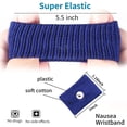 thumbnail image 2 of Pulseras para aliviar las náuseas matutinas para mujeres embarazadas, bandas de acupresión para mareos por movimiento ER, 2 of 5