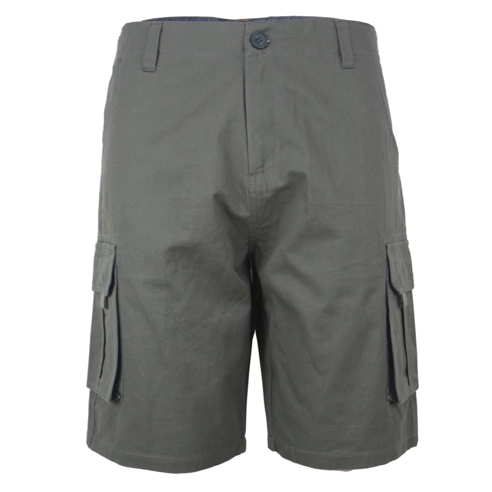 Lee Hanton - Leehanton Men's 100% Cotton Twill Cargo Shorts - Walmart ...