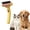 Yellow, variant on Pro Pet Grooming Tool for Dogs, with Metal Comb for Detangling,Deshedding Tool for Removing Hair,Knots & Loose Fur,Groomings Brush for Long Hair,Pets Grooming Supplies