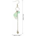 thumbnail image 2 of Pair Butterfly Earrings Asymmetric Wings Tassel Earrings Banmo, 2 of 5