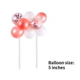 thumbnail image 4 of bedienty Cake Topper Home Wedding Party Cake Balloon Ribbon Straws Decoration Pastry Decor Sapphire Glitter Balloon 1# 1Set, 4 of 6