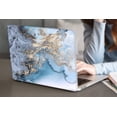 thumbnail image 5 of KSK KAISHEK Compatible with MacBook Air 13.6 Inch Case 2022.0 Rel. Model A2681 m2, Plastic Hard Shell Cover + Black Keyboard Cover, Marble 107_1, 5 of 5