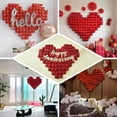 thumbnail image 5 of Efavormart 41"X36" Metallic Red Extra Large Heart Mylar Foil Balloon, Photo Backdrop Balloon Quilt, 5 of 10