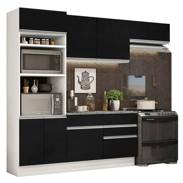 Cocina Integral Completa Modular Madesa Glamy 270cm BN 14