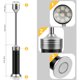thumbnail image 2 of Luz de parrilla de 2 piezas, lámpara de parrilla magnética iluminación de parrilla en ambos lados, juego de luces de barbacoa de 9 LED luces de parrilla al aire libre accesorios de parrilla de barbacoa, funciona con batería, ángulo de rotación de 360 grados Zhivalor OTTO-HR-1184, 2 of 8