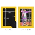 thumbnail image 6 of Wexford Home Modern 5" x 7" Yellow Picture Frame (Set of 6), 6 of 6