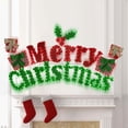 thumbnail image 3 of VEIKOUS 6ft Merry Christmas Sign, Lighted Xmas Decorations  Indoor & Outdoor W/5-Meter Power Cord for Holiday Backyard Party, 3 of 12