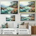 thumbnail image 4 of Designart "Thailand Tropical Paradise horizon" Nautical & Beach Floater Framed Wall Art Living Room, 4 of 7