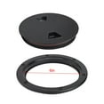 thumbnail image 2 of Black 4" 6" 8" Round Non Slip Inspection Hatch w/Detachable Cover Marine Boat, 2 of 8