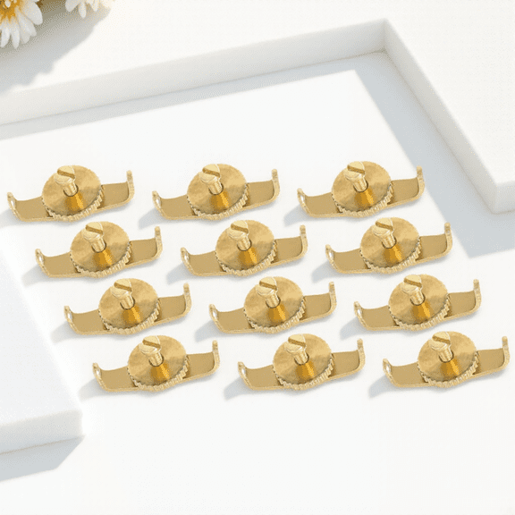 Hytrove Copper Erhu String Fine Tuners 12 Pieces Professional Adjusters