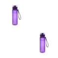 thumbnail image 2 of Advancent Taza de agua de 560ml, taza de plástico para exteriores, tazas esmeriladas para exteriores, Camping para estudiantes Violeta 2Conjunto, 2 of 6