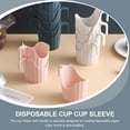 thumbnail image 4 of 6pcs portavasos desechables tope de café soportador de taza anti-escald torta de taza de taza de taza de taza, 4 of 7