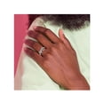 thumbnail image 4 of Sterling Silver Bow Ribbon Ring with Diamond Accent, 4 of 5