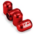 thumbnail image 2 of 4 Pcs Nouveaux Bouchons de Valve de Pneu Auto Tiges de Poussière de Pneu avec Emblème de Voiture Capsule de Temps Capsule de Valve de Voiture (Convient l Rouge), 2 of 5