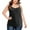 Black, variant on Womens Summer Camisole Tops Plus Size Sleeveless Shirts Elegant Spaghetti Strap Cami Tank Top Casual V Neck Blouses Loose Fits Undershirts White XXXL