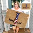 thumbnail image 1 of ViLaViDeca 4th Of July Door Mat Patriotic Doormat Entryway Rug Welcome Independence Day Doormat Stain And Fade Patriotic Decor Welcome Outdoor Mat Decorative For Home, 1 of 4
