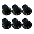 thumbnail image 3 of LOVIVER 6 Pieces Audio Knob Adjustable Replacement Parts Speaker Knob Potentiometer Knob black, 3 of 8