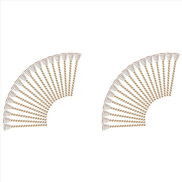 Paquete de 36 Estacas para Plantas de Electrocultivo, Antenas de Jardinería de Cobre de Electrocultivo de 12 , Bobina de Cobre de Jardinería de Electrocultivo