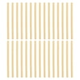 thumbnail image 1 of Weiweiguan 100pcs Mini Tapestry Wooden Rods Handcraft DIY Accessories DIY Wooden Rods, 1 of 7