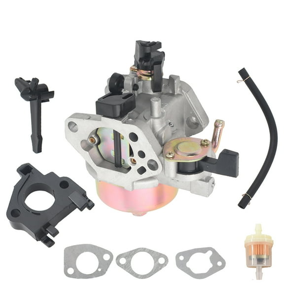findmall Carburetor with Oil Filter Gaskets Replacement for Honda GX340 GX390 11HP 13HP Engine Generator 16100-ZF2-V00 16100-ZF2-V01