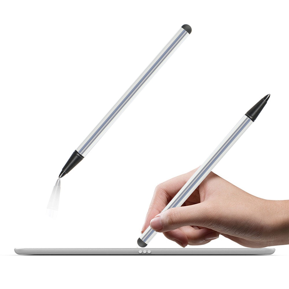 2 in1 Touch Screen Pen Stylus Universal For iPhone iPad Samsung Tablet Phone PC