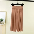 thumbnail image 7 of Lenpel Womens Summer Lounge Capris Ruffle Wide Leg Drawstring Elastic Waist Pajama Pants Lightweight Comfy Cropped Sleep Trousers, 7 of 7