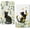 Wildflower Cat, variant on Black Cat Kitchen Dish Towels Decorative Set of 2, Absorbent Soft Starry Sky Night Tea Towel, Cute Hand Towel for Kitchen Drying, Funny Cat Lovers Gifts for Women 16x24 Inch