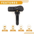 thumbnail image 4 of Unique Bargains No.407001628R Tire Pressure Sensor for Renault Captur R 2013-2015 Tire Pressure Monitoring Sensor 433MHz, 4 of 7