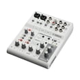 thumbnail image 3 of Mezcladora Yamaha AG06MK2W 6 Canales Android Ios +48 V USB Grabación y reproducción de audio de 2 pistas de alta resolución 24 bits 192 kHz, 3 of 3